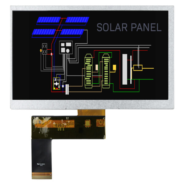 NHD-7.0-800480AF-ASXP, 7" IPS TFT High Brightness, Newhaven Display