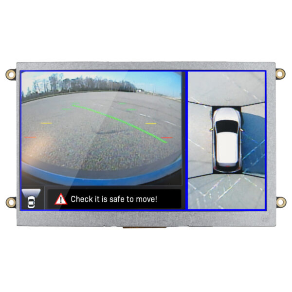 NHD-7.0-800480FT-CSXP, 7" IPS EVE2 TFT, Newhaven Display